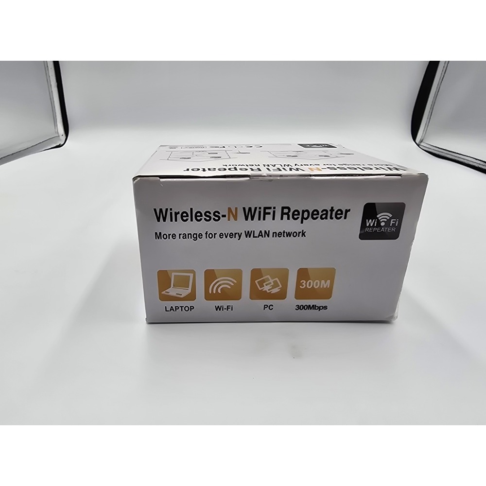 WiFi Extender Booster 300M  Dual Band Repeater w/ Ethernet Open Box